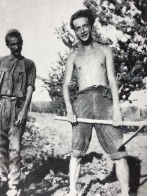 VN at Domaine Beaulieu, near Toulon, in Provence, 1923. His experiences as a farmhand are lent to Martin, the protagonist of Glory, during Martin’s stay in Molignac. © The Vladimir Nabokov Literary Foundation.