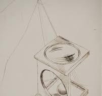 MAN RAY: The Hourglass, Original signed photograph
